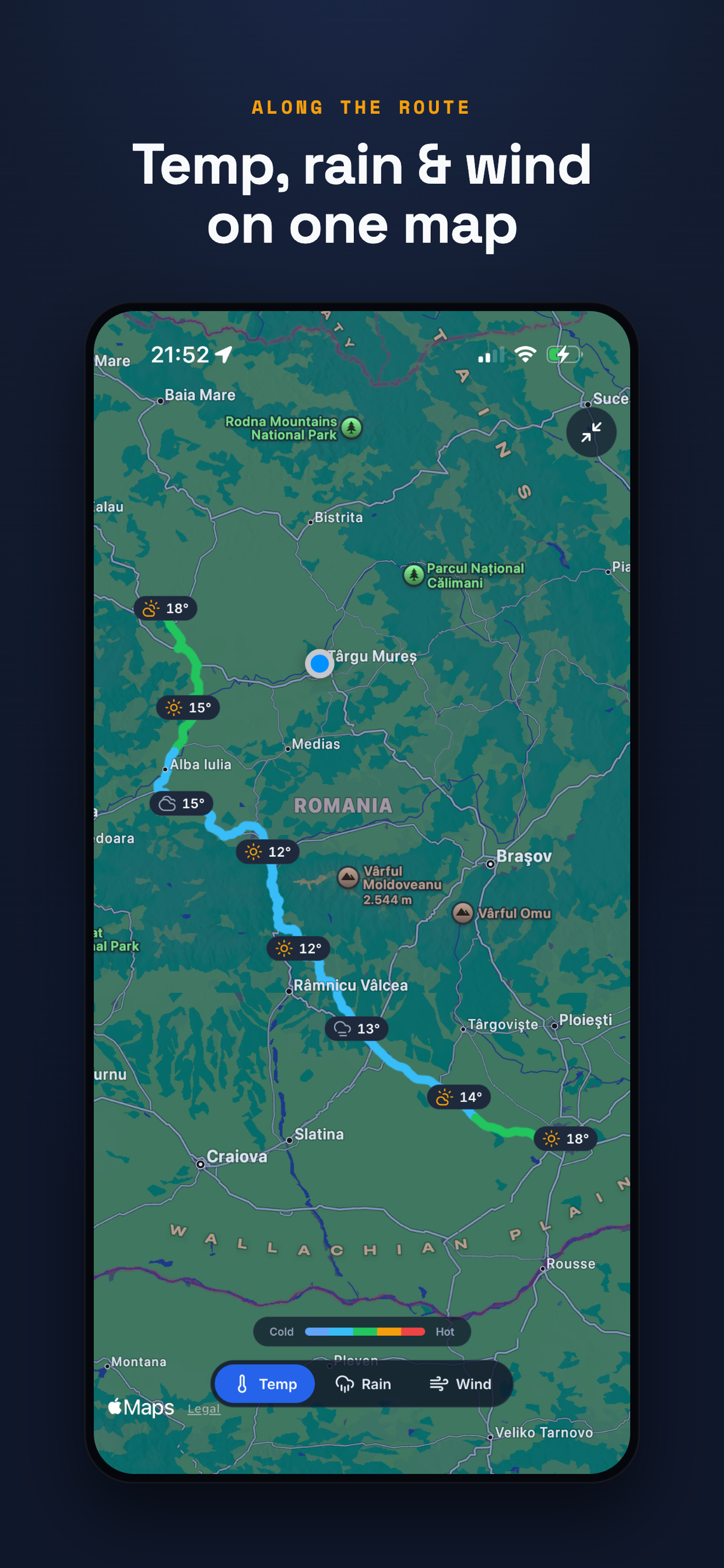 Road Weather: Trip Forecast screenshot 4