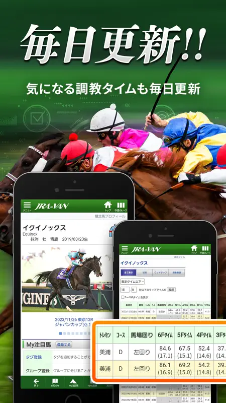JRA-VAN競馬情報・競馬予想｜JRAの馬券購入＆競馬予想 screenshot 3 of 7