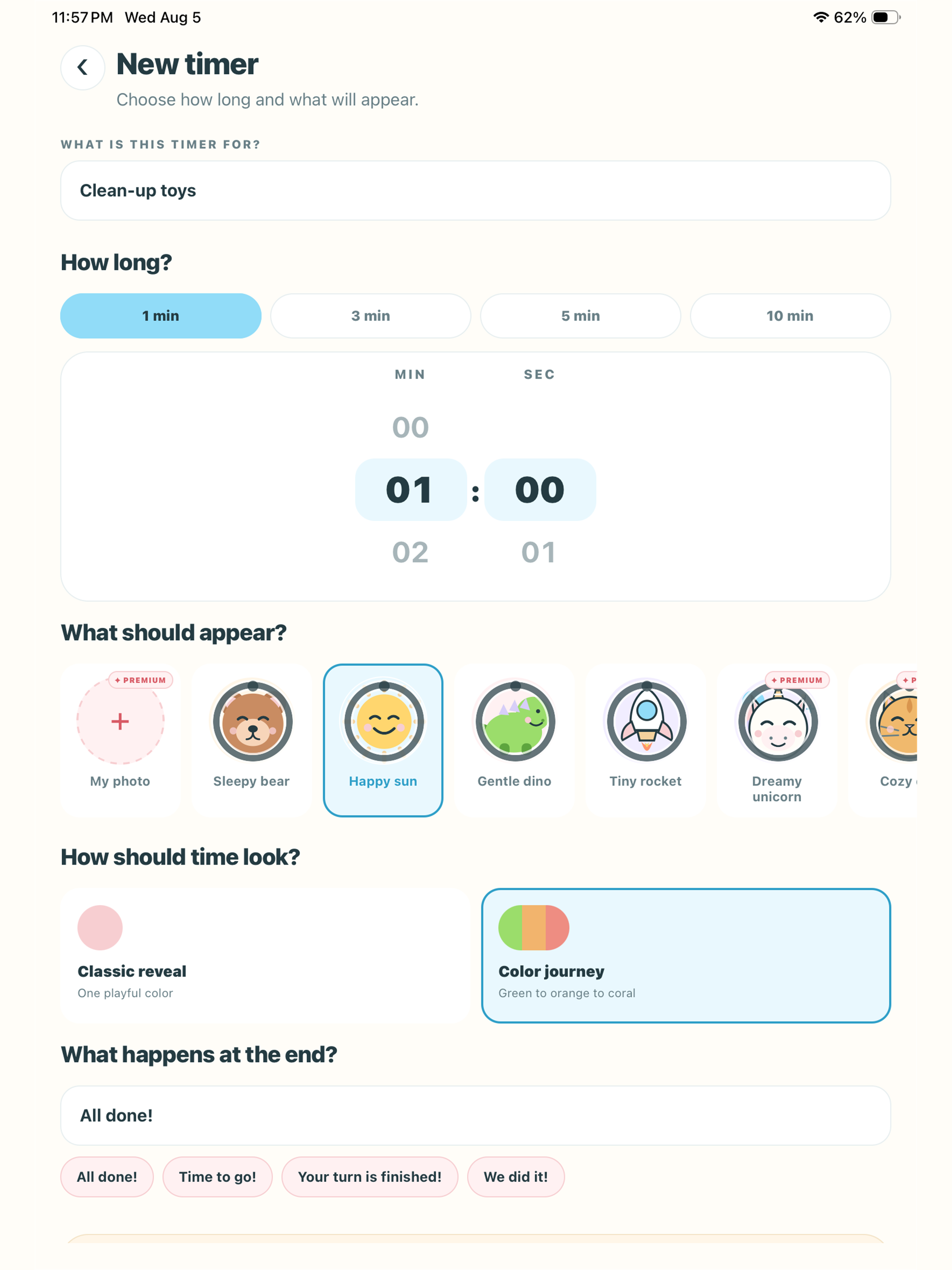Tiny Timer: Visual Countdown screenshot 11