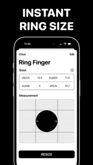 ring sizer tool iphone screenshot 1