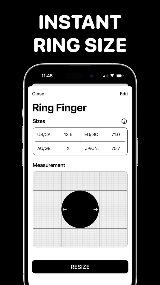 #1. Ring Sizer Tool (iOS) Podle: Appcano LLC
