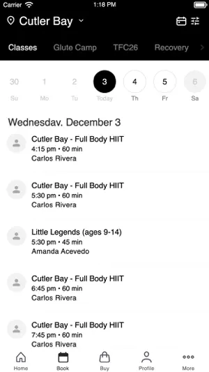 Legendary Fitness Miami LLC screenshot 2