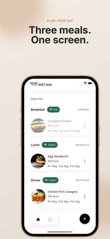 NutriCal: Food Macro Tracker Screenshot 3 of 8