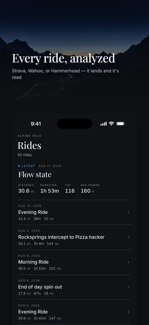 Alpine Velo screenshot 4