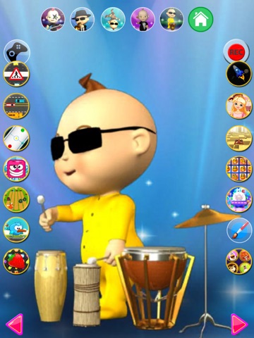 My Talking Baby Music Star iPad screenshot