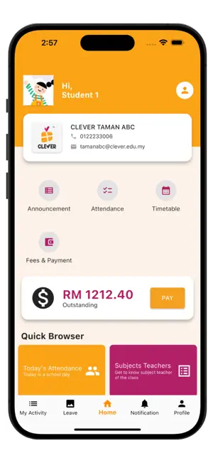 Clever_App screenshot 1