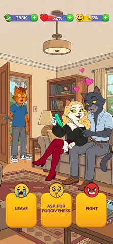 Business Cat: Life Simulator iPhone screenshot