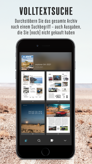 EXPLORER Magazin Screenshot