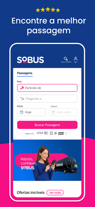 SoBUS Passagens Screenshot 1 of 3