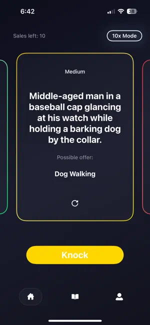 Knock.AI: D2D Sales Training screenshot 1