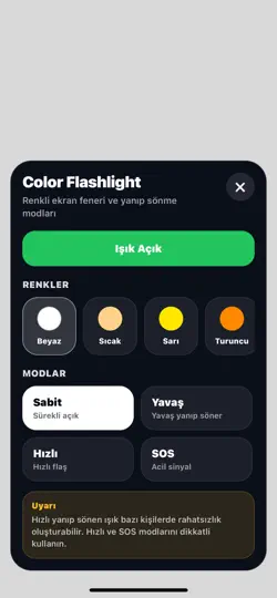 IŞIK iPhone Ekran Görüntüsü 3