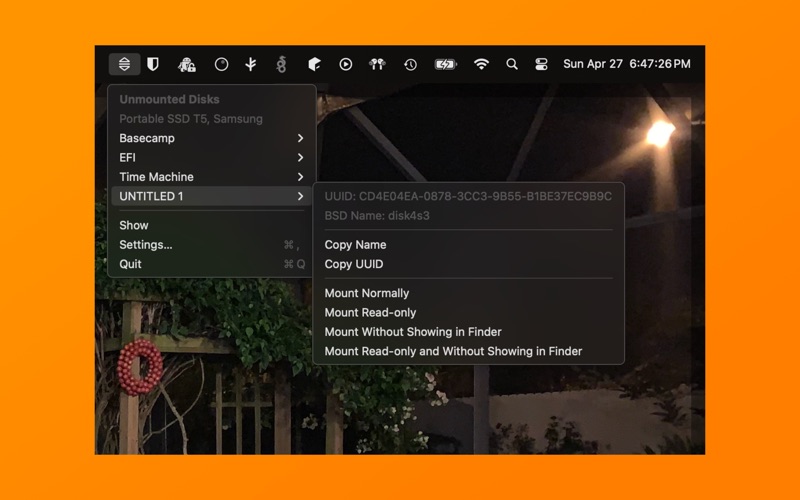 App screenshot