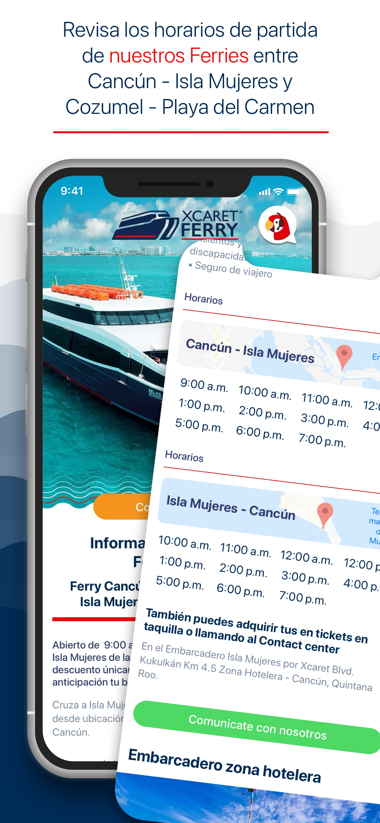 Ferry Xcaret