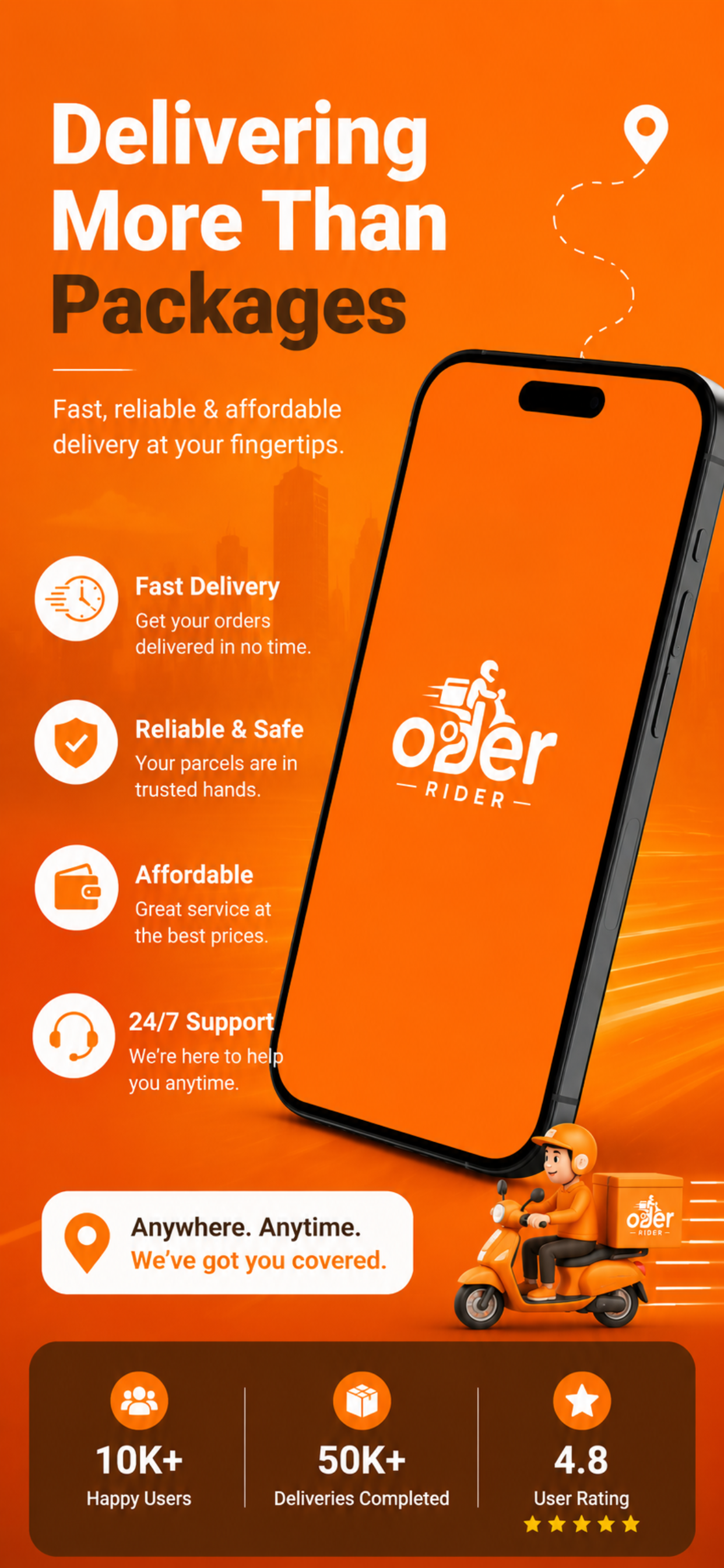 Oder Rider: Delivery Partner