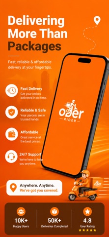 Oder Rider: Delivery Partner Screenshot 1 of 4