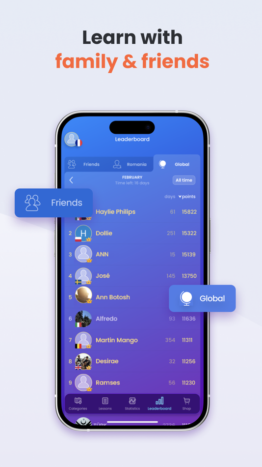 #9. Mondly: Learn 41 Languages (iOS) Podle: ATi Studios