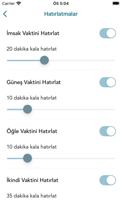 imsakiye Ramazan 2025