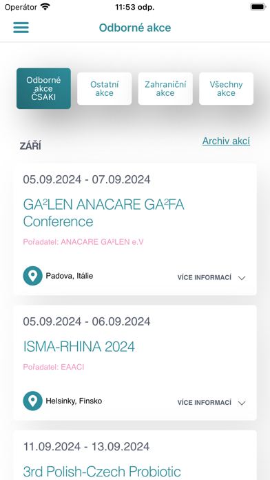 ČSAKI Screenshot