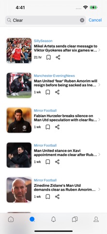 Football Transfer & Rumours iPhone screenshot