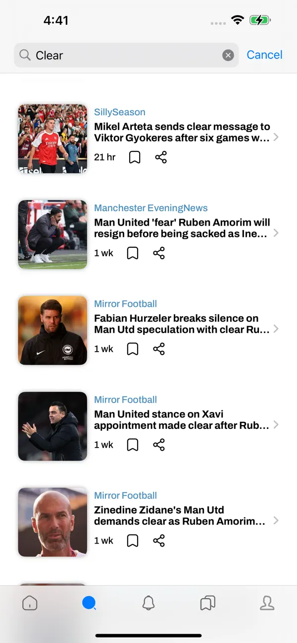 Screenshot #3 pour Football Transfer & Rumours