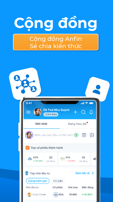 Anfin - Đầu tư chứng khoán Screenshot