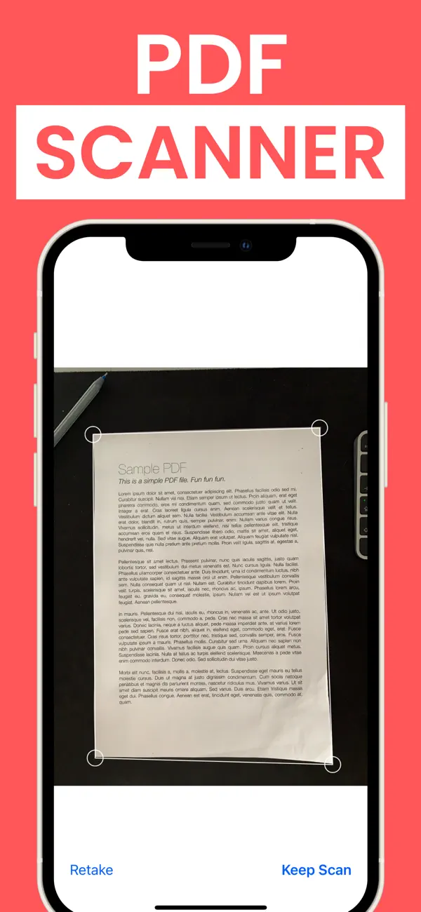 Screenshot #1 pour PDF Scanner - Scan & Edit Docs