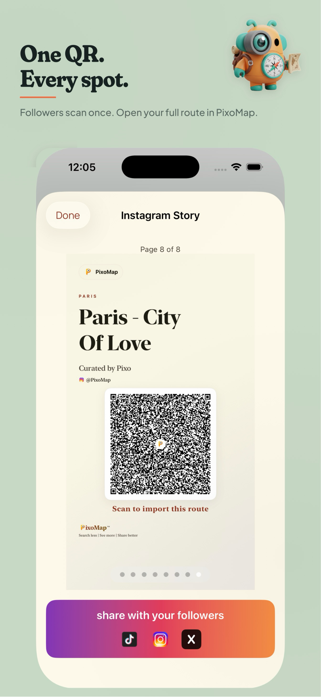 PixoMap: Travel Create Inspire screenshot 9