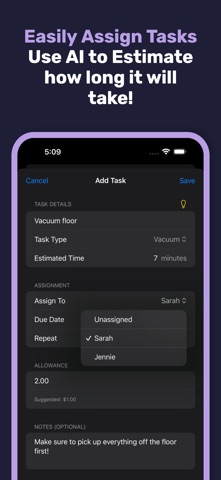 Smart Chore Chart Screenshot 3 of 7