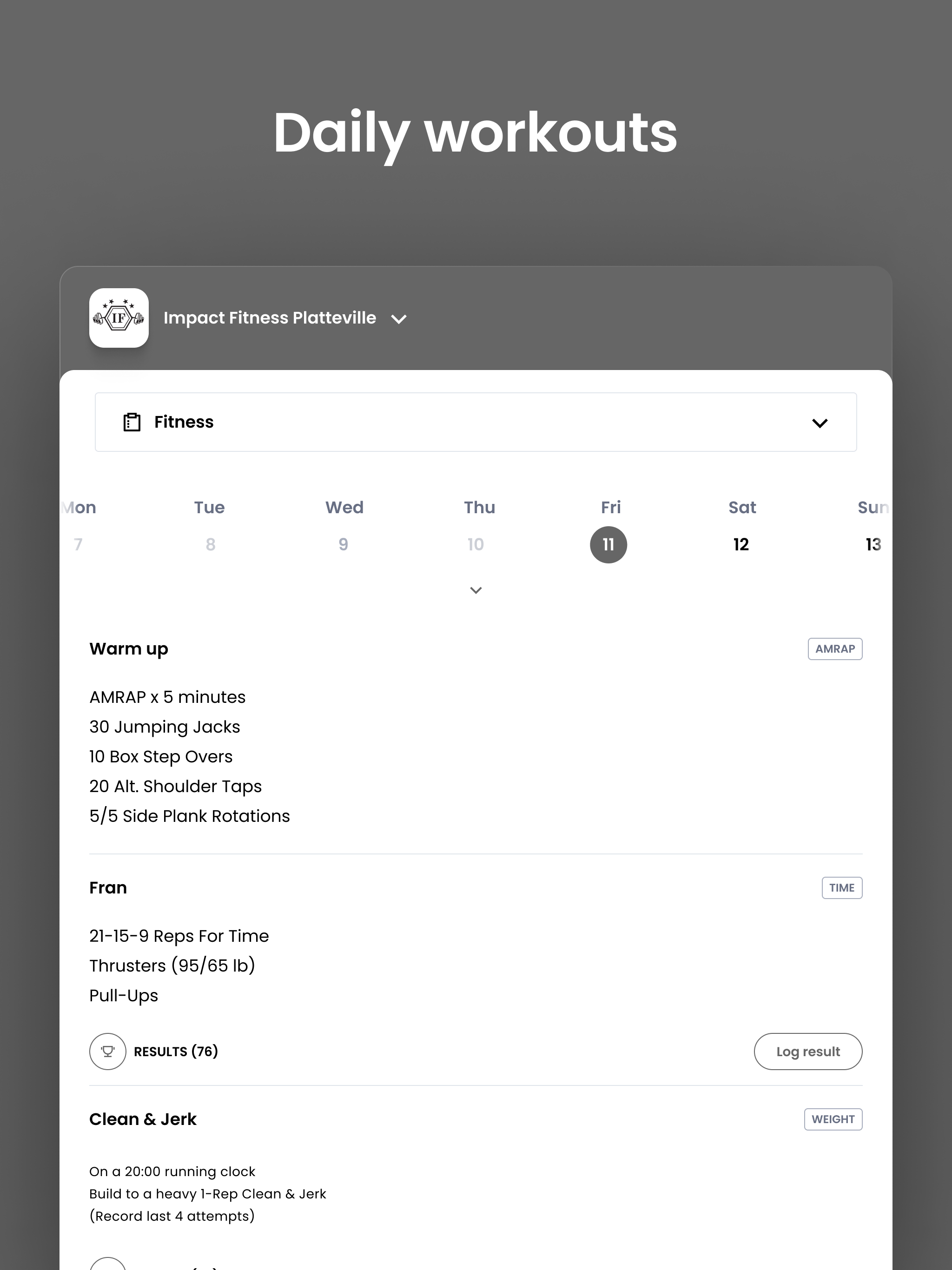 Impact Fitness Platteville screenshot 10