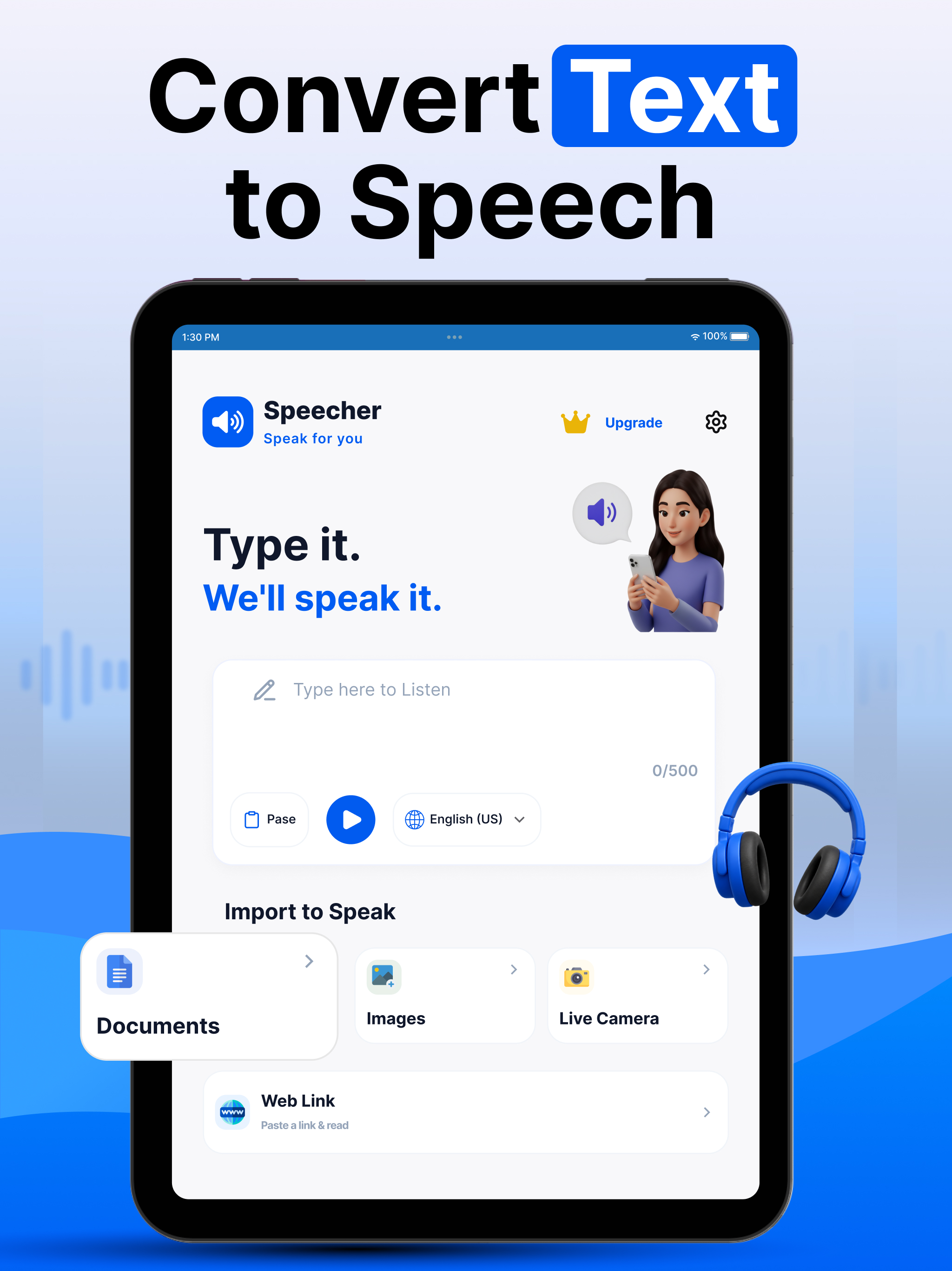Text to Speech - Voice Reader screenshot 11