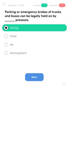 CDL Test Prep - Commercial iPhone screenshot