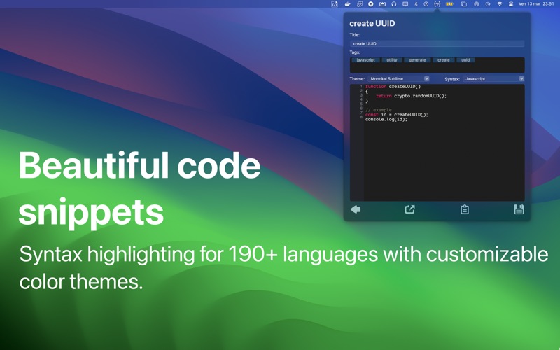 SnipCode app screenshot 3