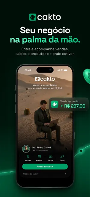 Cakto screenshot 1