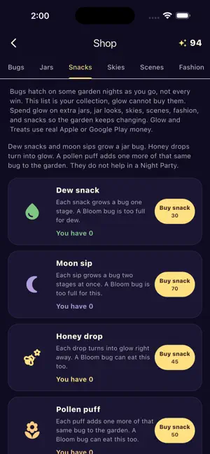 Glowbug Jars screenshot 3