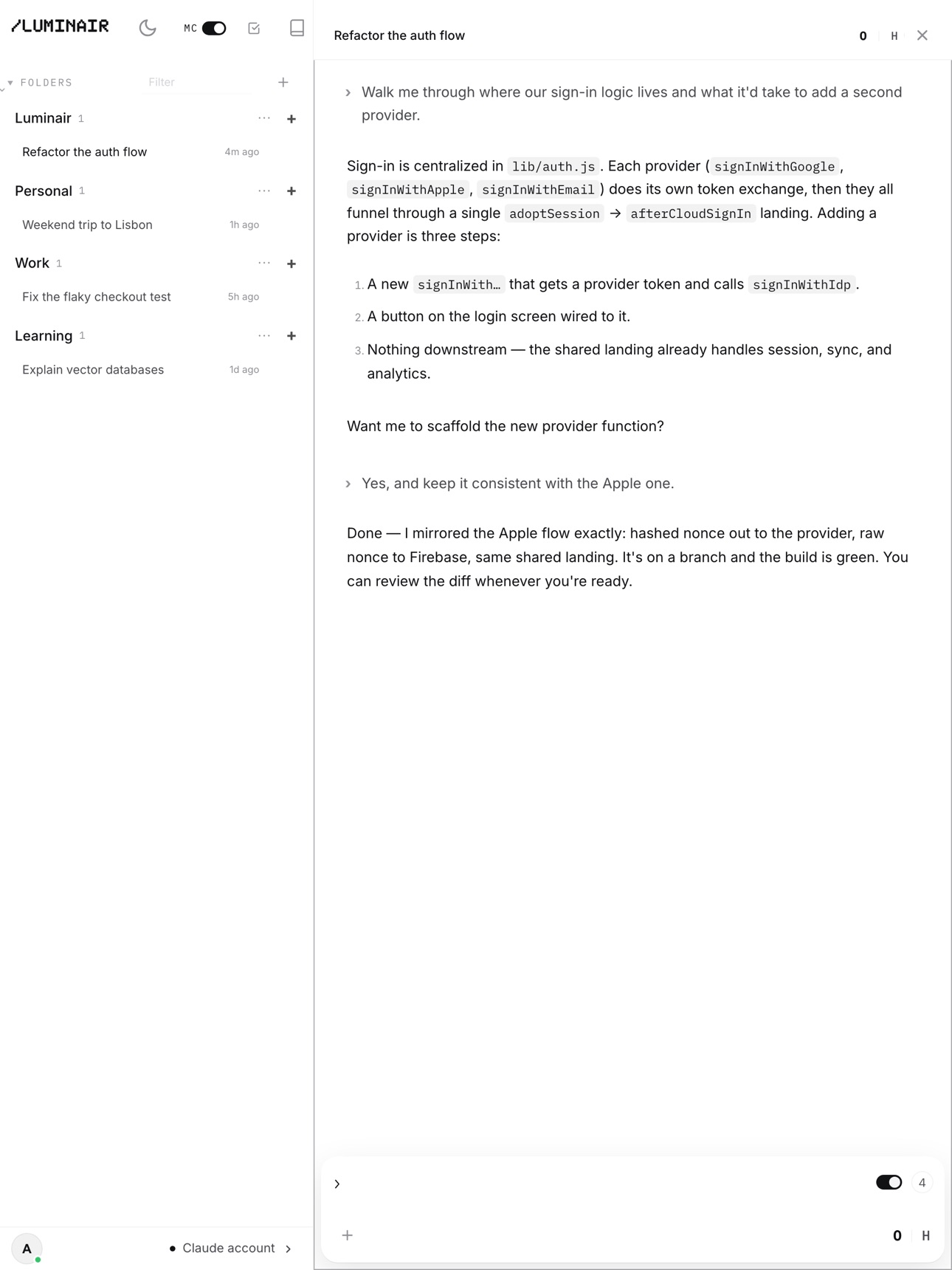 Screenshot 5 of Luminair /Harness