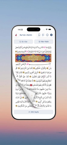 Kur'an-ı Kerim Oku / Dinle iPhone screenshot
