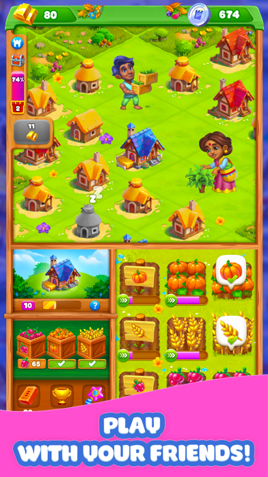 Magic Seasons: match & collect Screenshot