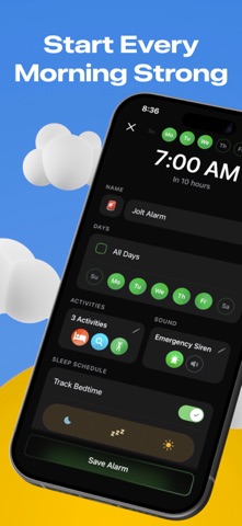 Jolt: Wake Up Alarm Clock Screenshot 1 of 5