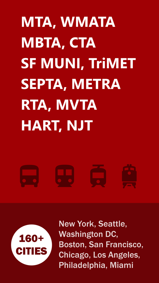 #1. CityTransit: Bus & Train Times (iOS) 由: Anil Vasani