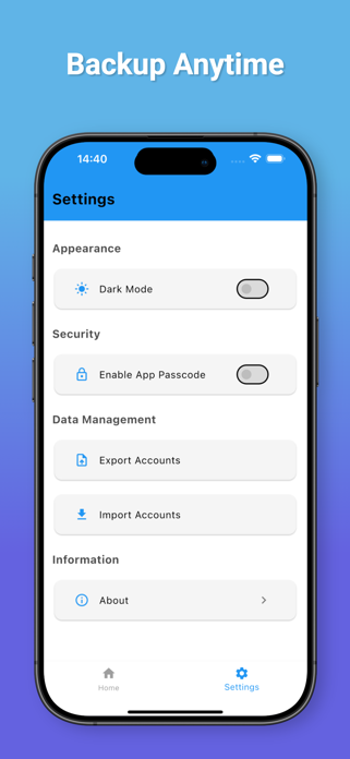 SafePass Authenticator - 2FA Screenshot 3 of 5