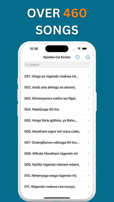 Nyimbo Cia Kiroho Screenshot