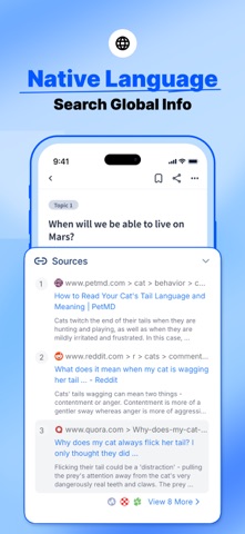 Felo - Search the world screenshot
