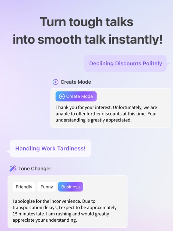 LeapMe:AI Keyboard & Assistant iPad screenshot 4 - Productivity app