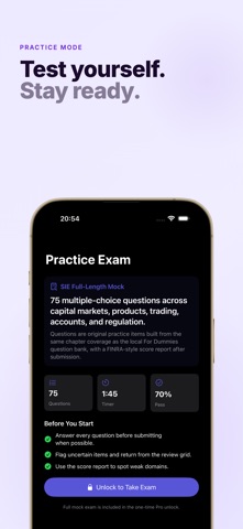 SIE Tutor: AI Exam Prep Screenshot 4 of 4