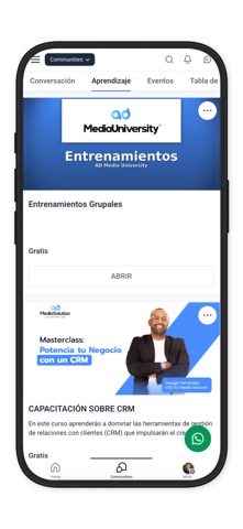 AD Media University iPhone screenshot
