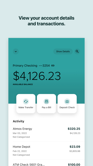 TopLine Financial Credit Union Screenshot