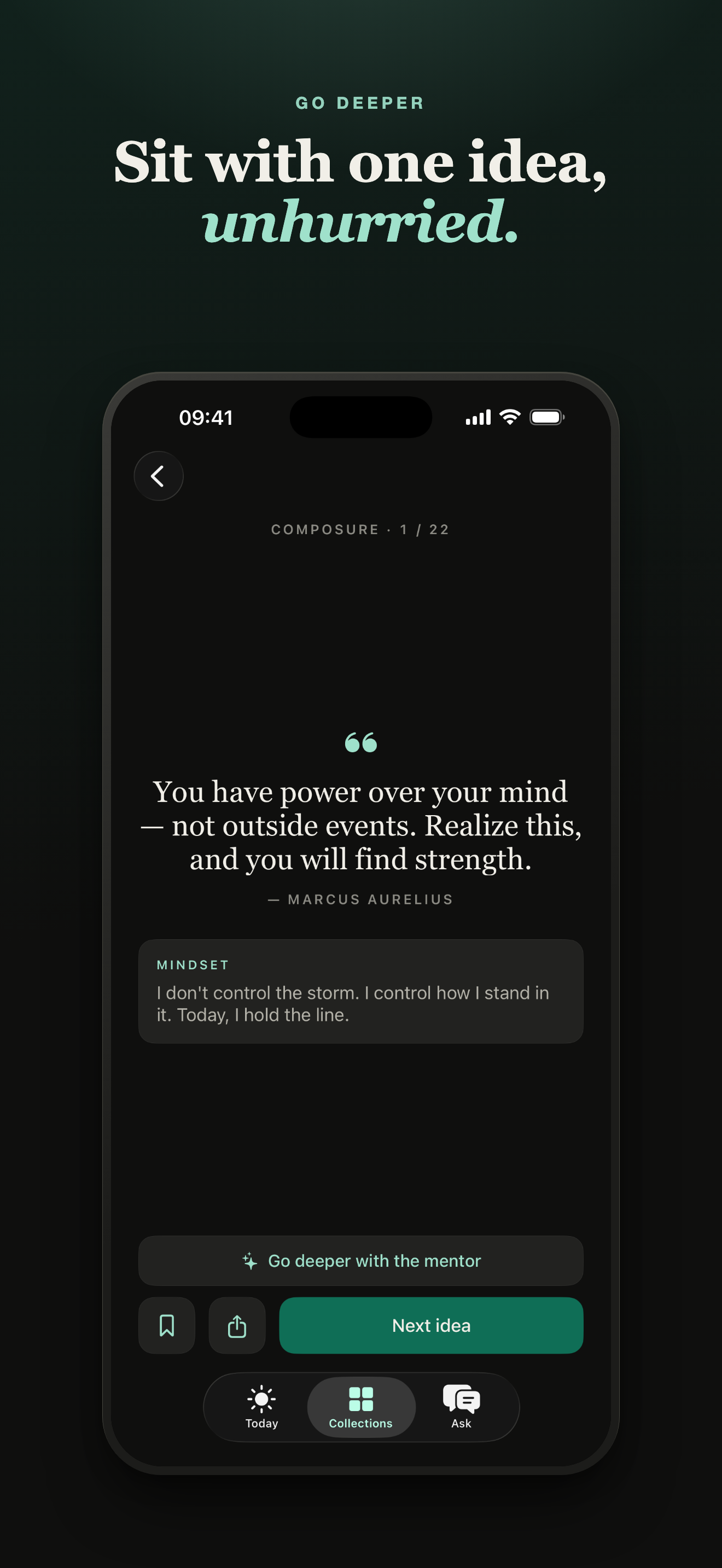 Chesnota: Stoic Quotes Daily screenshot 4