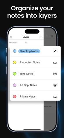 Scriptation: PDF for Film & TV iPhone screenshot
