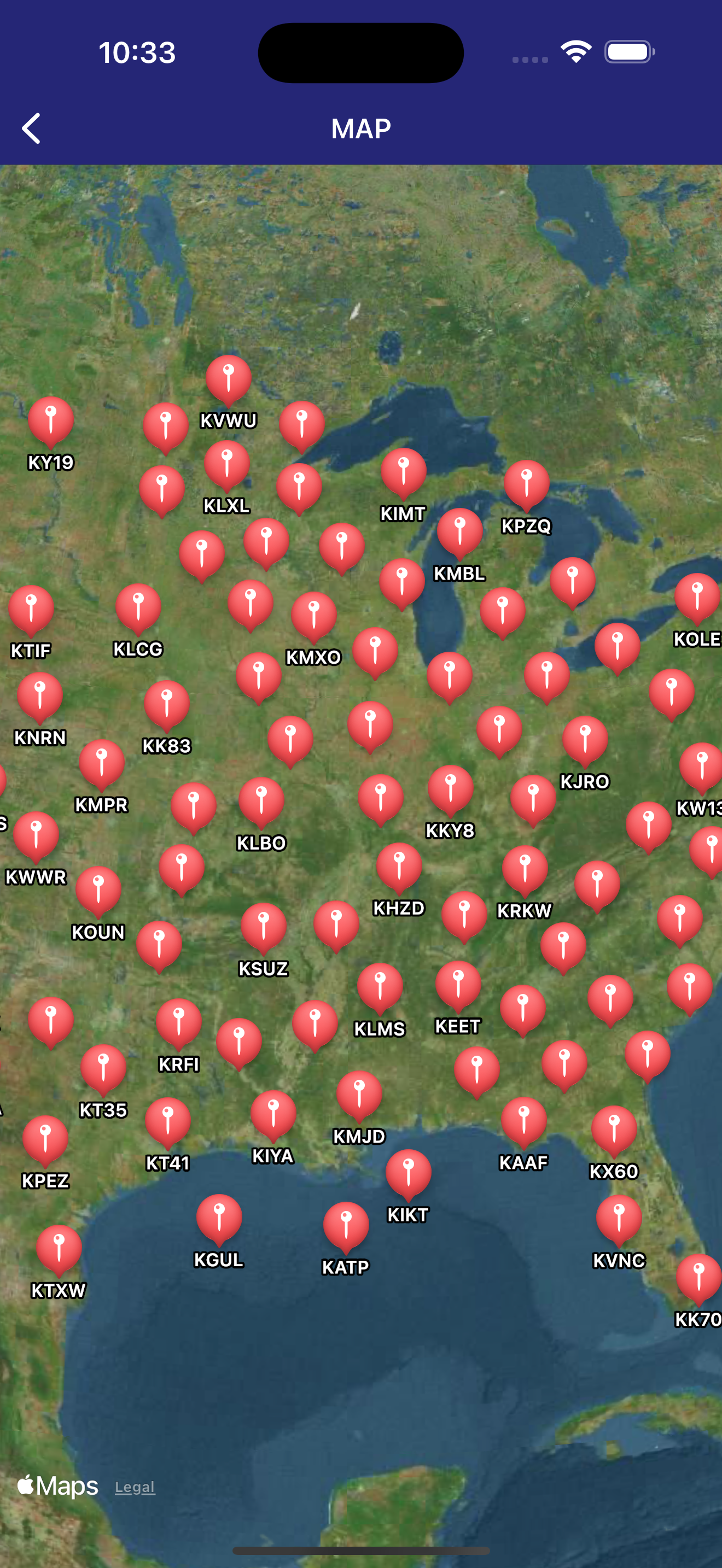 Metar USA