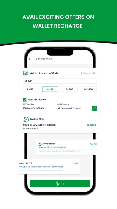 EV PUMP CHARGING Screenshot